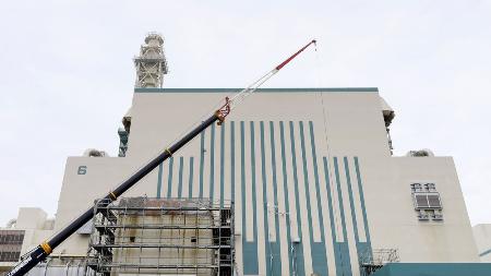 新潟県の東京電力柏崎刈羽原発６号機＝５月