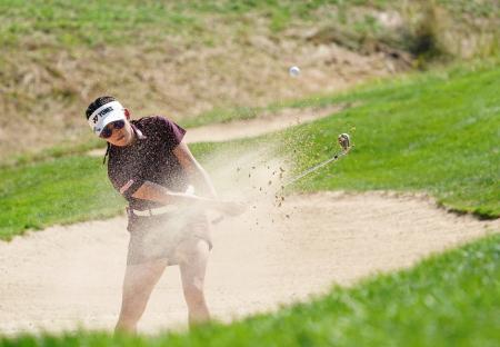 最終ラウンド、通算15アンダーで5位の岩井千怜=TPCリバースベンド(共同)