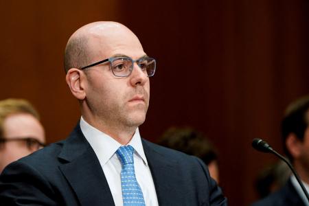 米連邦準備制度理事会（ＦＲＢ）のミラン理事＝４日、ワシントン（ロイター＝共同）