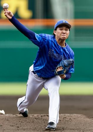 ７回１失点で４勝目を挙げたＤｅＮＡ・竹田＝甲子園