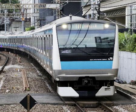 京浜東北線＝東京都港区（ＪＲ東日本提供）