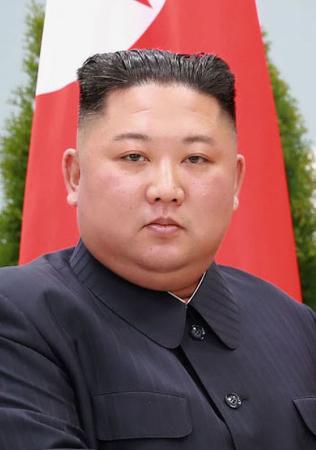 北朝鮮の金正恩朝鮮労働党総書記（朝鮮通信＝共同）