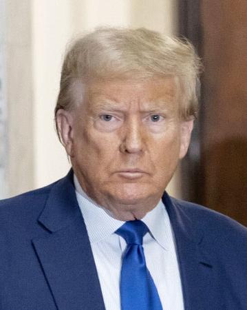 トランプ米大統領(ゲッティ=共同)