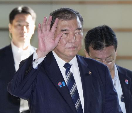 石破首相＝９月２６日