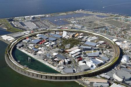 万博会場＝９月、大阪市此花区の夢洲