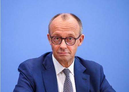 ドイツのメルツ首相=7月(ロイター=共同)