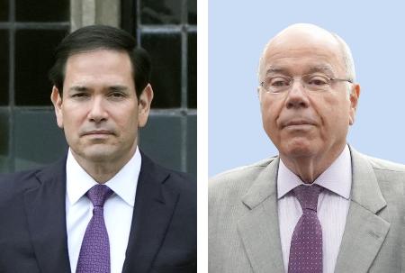 　ルビオ米国務長官（ゲッティ＝共同）、ブラジルのビエイラ外相