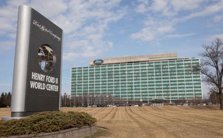 米ミシガン州にあるフォード・モーターの本社=3月(ロイター=共同)