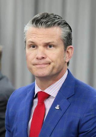 ヘグセス米国防長官(ゲッティ=共同)