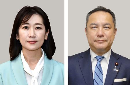 松川るい氏、鈴木英敬氏