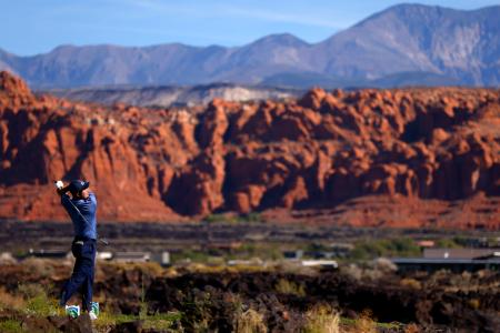 ユタ銀行選手権で33位だった金谷拓実=26日(ゲッティ=共同)