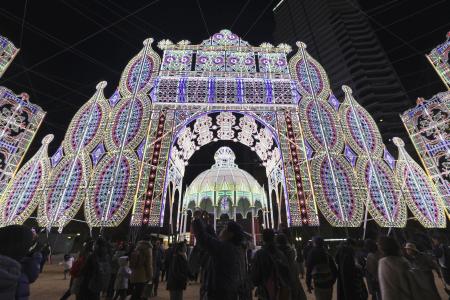 神戸ルミナリエ＝１月、神戸市中央区
