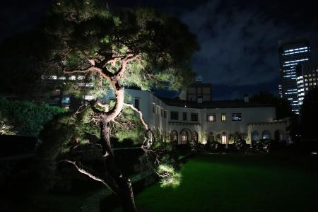 在日米大使公邸=28日(ゲッティ=共同)