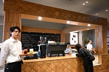 大阪・心斎橋にオープンするＺＡＲＡの旗艦店に併設するカフェ＝２９日午後