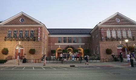 米国野球殿堂博物館＝ニューヨーク州クーパーズタウン（共同）