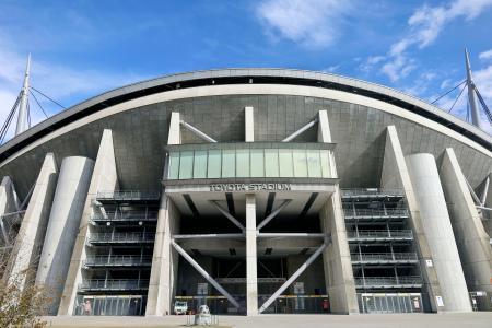 豊田スタジアム＝１８日午後、愛知県豊田市