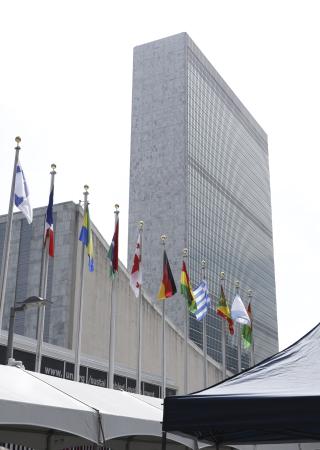 米ニューヨークの国連本部（共同）
