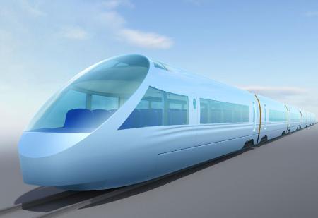 新型ロマンスカーのイメージ（小田急電鉄提供）