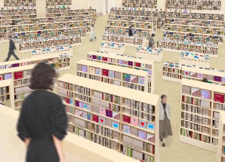 三省堂書店神田神保町本店の店内イメージ