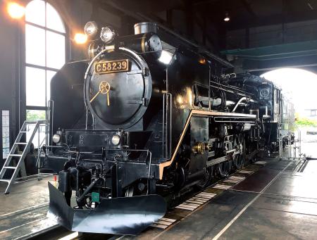 新たな観光列車に活用されるＳＬ「Ｃ５８形」（ＪＲ東日本提供）