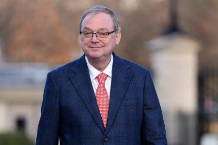 米国家経済会議のハセット委員長＝４日（ＡＰ＝共同）