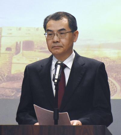 　中国の呉江浩駐日大使＝６月、東京都港区