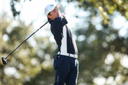 ６位につけた金子駆大＝１３日（ゲッティ＝共同）