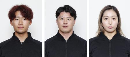 五十嵐晴冬、小林竜登、新井真季子