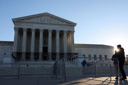 米連邦最高裁＝２１日、ワシントン（ロイター＝共同）