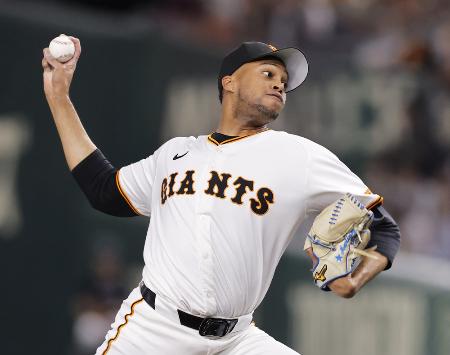 巨人・マルティネス＝昨年９月、東京ドーム