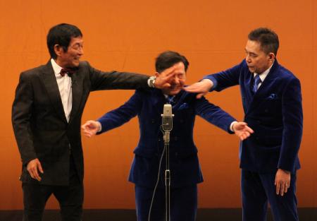 明石家さんまと爆笑問題