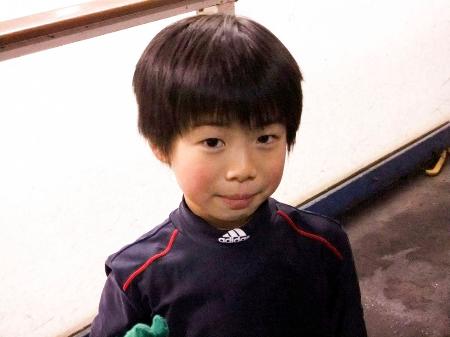 東日本大震災から一時避難していた頃の佐藤駿＝２０１１年、埼玉県内