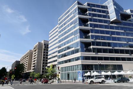 ＩＭＦの本部＝ワシントン（共同）