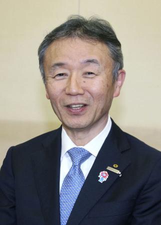 　電気事業連合会会長に就任した関西電力の森望社長