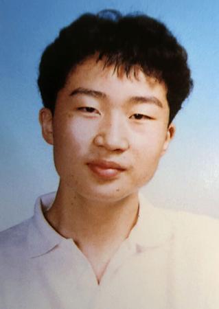 飯塚紘平被告（中学校の卒業アルバムから）