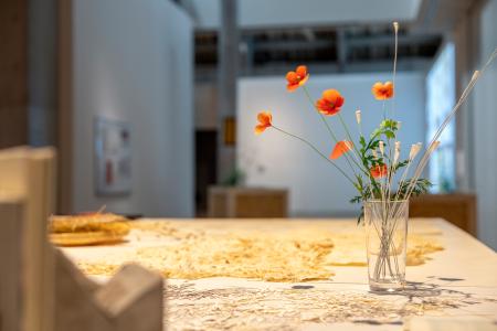 　東北芸術工科大（山形）から選ばれた川口源太さんの造形作品（撮影：草☆（弓ヘンに前の旧字体その下に刀）裕）（提供写真）