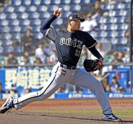 ６回途中３失点だったオリックス先発の山下＝ＺＯＺＯマリン
