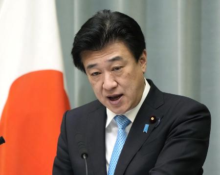 木原官房長官＝２５日、首相官邸