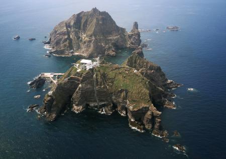 島根県・竹島＝２０１２年８月（聯合＝共同）