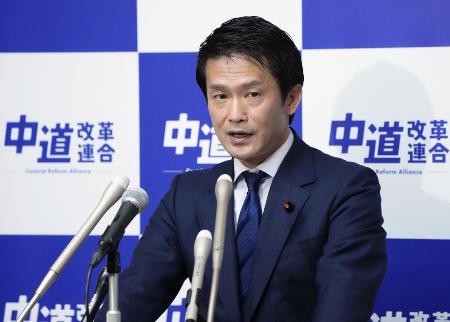 　中道改革連合の小川代表＝３月、国会