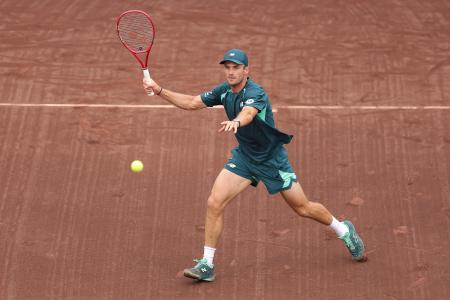 通算５勝目を挙げたトミー・ポール＝５日（ゲッティ＝共同）