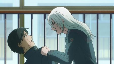 TVアニメ「左ききのエレン」より((c)かっぴー/アニメ「左ききのエレン」製作委員会)