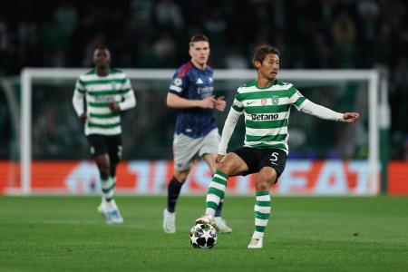 フル出場した守田英正=7日(ゲッティ=共同)