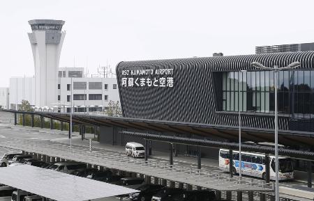 　熊本空港＝２０２４年