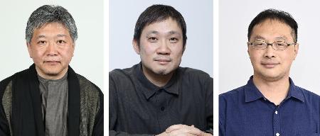 是枝裕和監督、濱口竜介監督、深田晃司監督