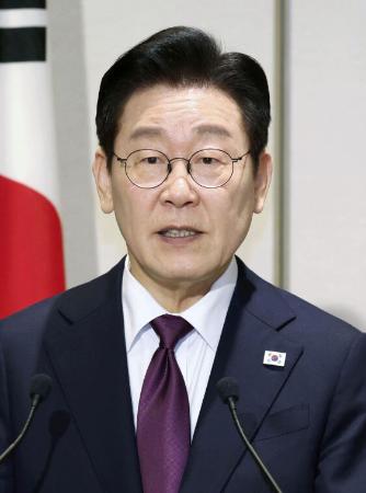 韓国の李在明大統領