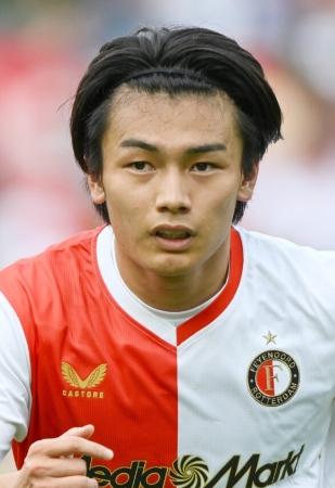 フェイエノールトの上田綺世(ゲッティ=共同)