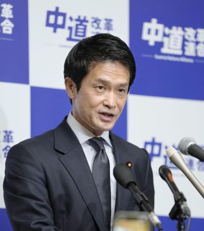 中道改革連合の小川代表