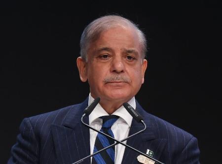 パキスタンのシャリフ首相(ゲッティ=共同)