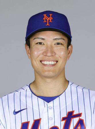 　メッツの千賀滉大（ゲッティ＝共同）